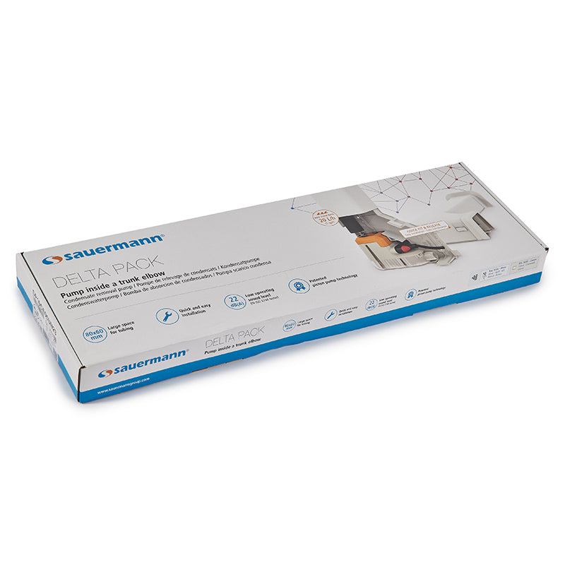 Sauermann Tauwasserpumpe signalweiß Delta Pack