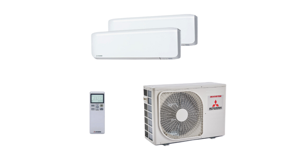 Mitsubishi Heavy Industries 2x SRK20ZS-W - SCM40ZS-W - Multisplit Klimaanlage