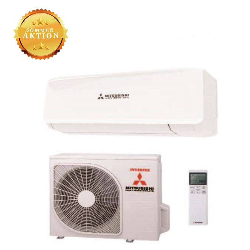 SOMMERAKTION: Nur solange der Vorrat reicht!  Mitsubishi Heavy Industries SRK25ZS-W - SRC25ZS-W - Monosplit Klimaanlage - Optional mit WLAN Adapter